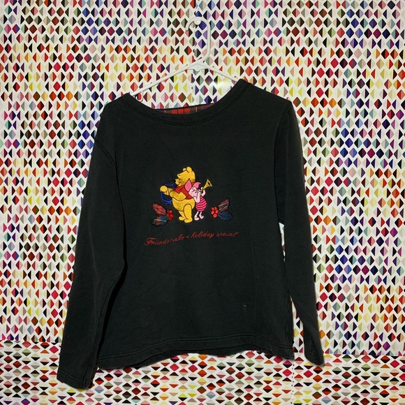 Disney Sweaters - Vintage Disney Pooh and Friends Holiday Sweater